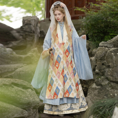Elegant Neo-Chinese Hanfu Set