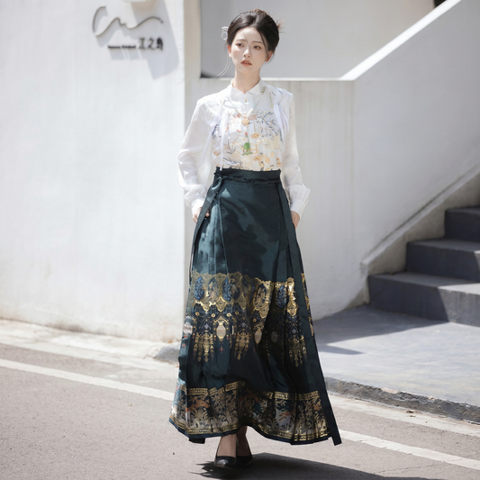 Imperial Jacquard Mamian Skirt