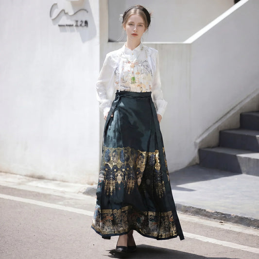 Imperial Jacquard Mamian Skirt