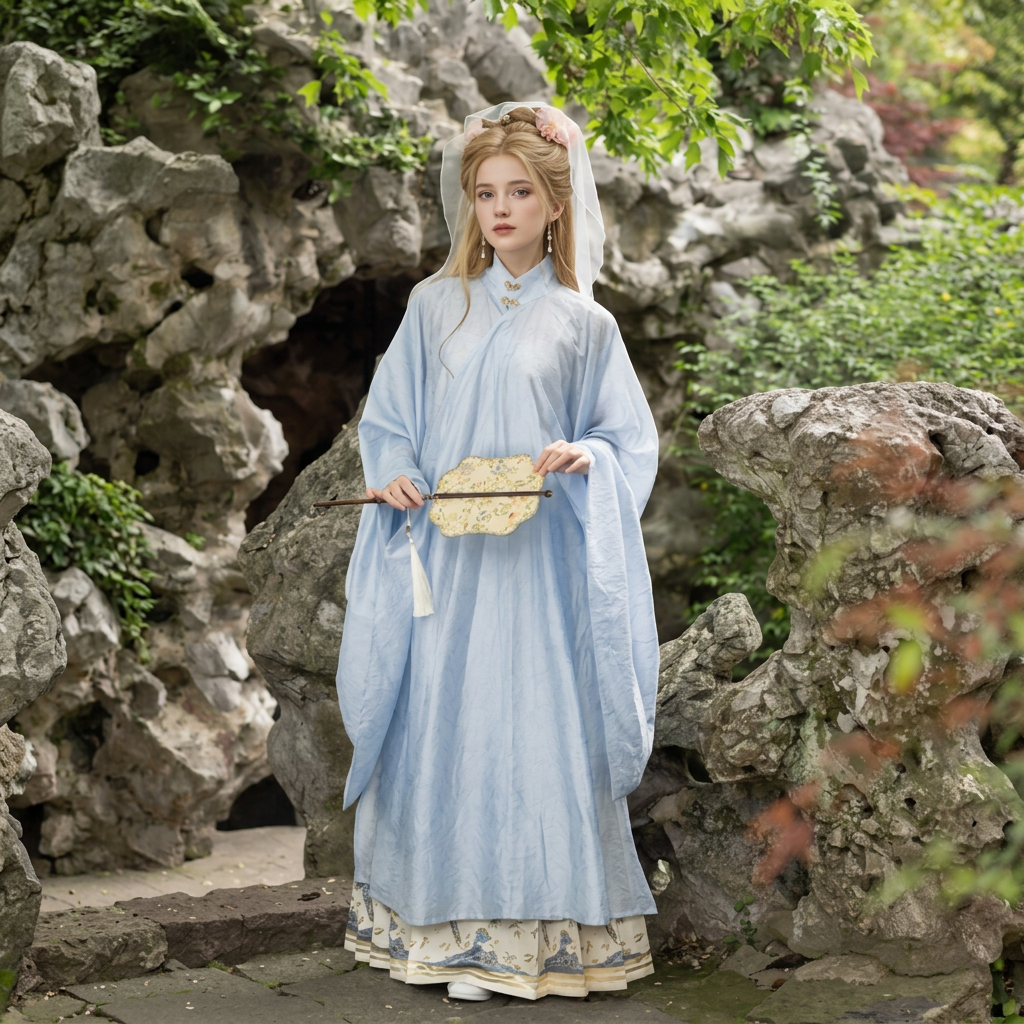 Elegant Neo-Chinese Hanfu Set