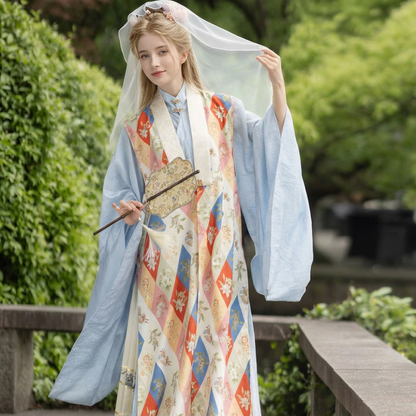 Elegant Neo-Chinese Hanfu Set